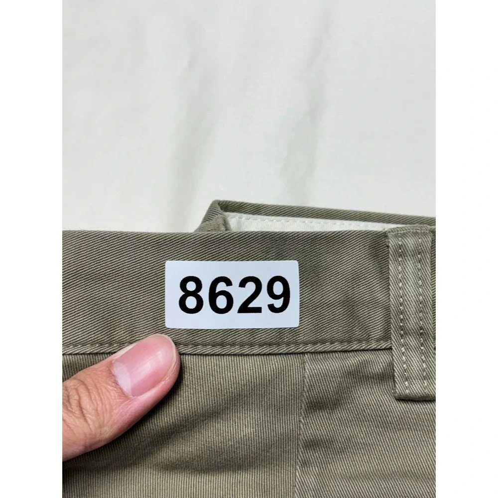 VTG Polo Ralph Lauren Andrew Pant Men 40x30 Olive Green Pleated Cotton Chino